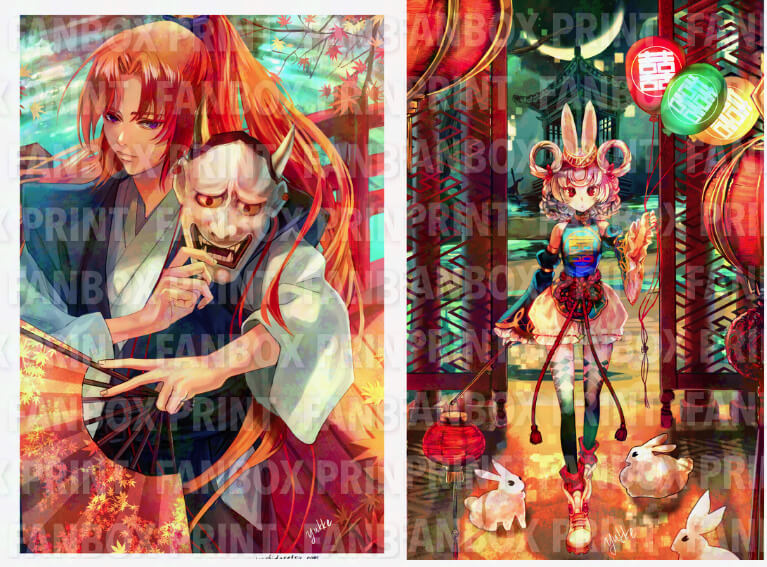 【宣伝】pixiv Fanboxからイラストをネットプリント登録してみました！