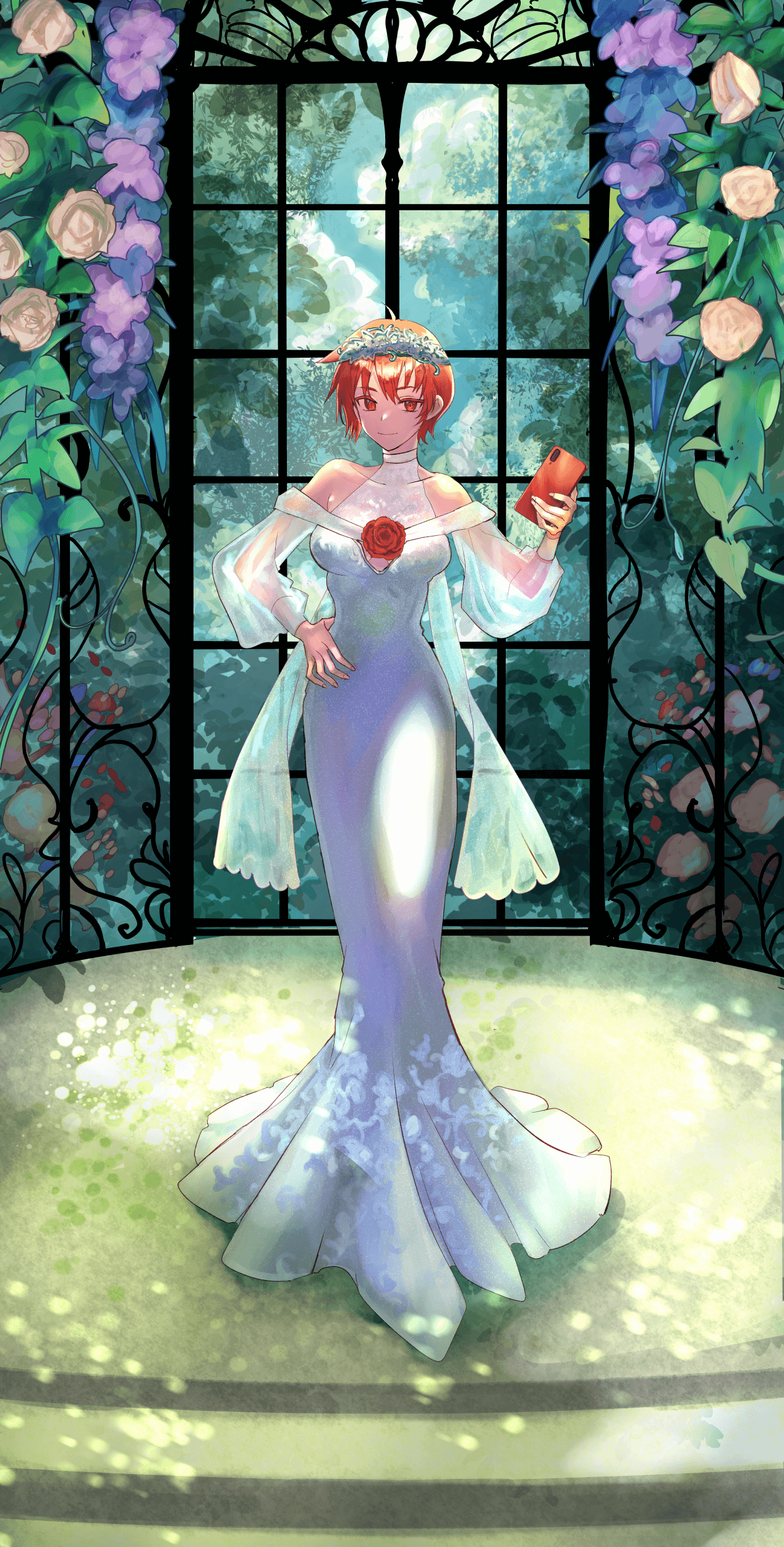 Vtuber様からコミッション依頼で描いたイラスト